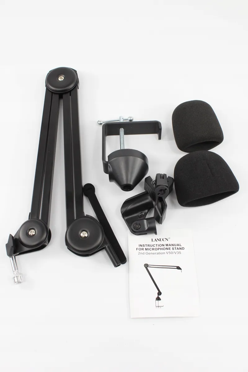 FLYAMAPIRIT Microfoonarm Tafelstandaard met Klem Blue Yeti — foto 3