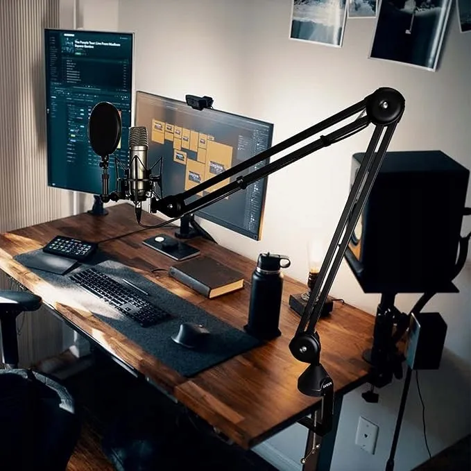 FLYAMAPIRIT Microfoonarm Tafelstandaard met Klem Blue Yeti — foto 9