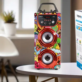 TRENDIX Karaoke voor Kinderen met Bluetooth Microfoons Radio FM SD — miniatuur 5