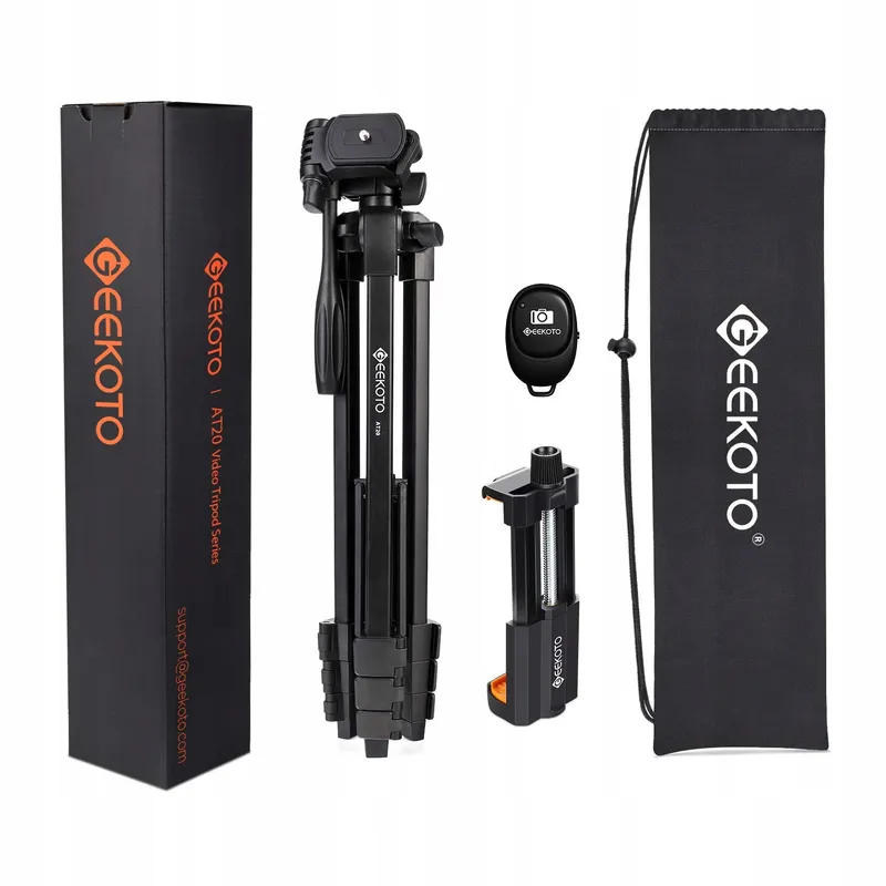 GEEKOTO Statief 54" Smartphone 360° Camera's — foto 7