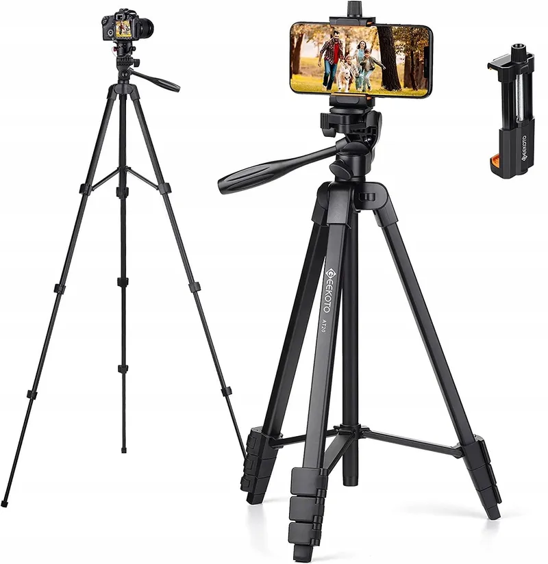 GEEKOTO Statief 54" Smartphone 360° Camera's — foto 1