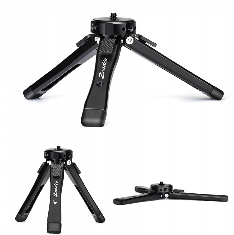 ZEADIO Metalen Mini Statief Verstelbare Hoogte Vlog Gimbal — foto 1