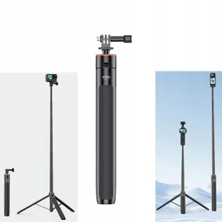 LICHIFIT Selfiestick DJI Osmo Pocket 3 Action 4 Insta360 ONE X3 X2 — miniatuur 1