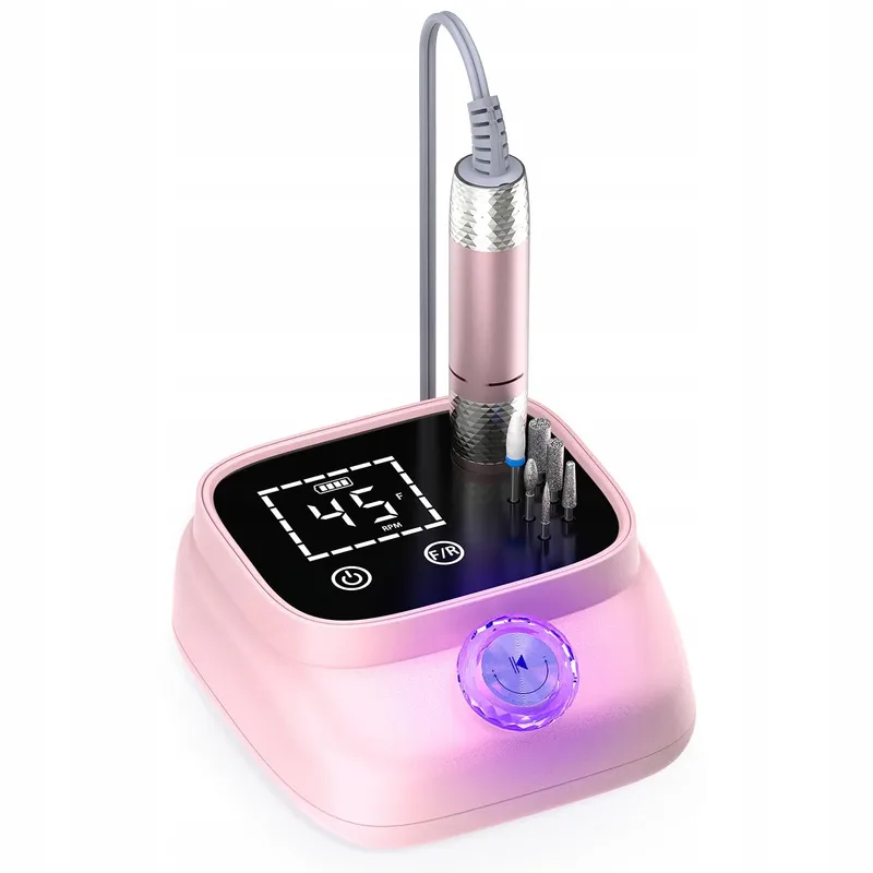 ANBEISTEE Professionele Nagelfrees 45000 RPM Set Roze — foto 1