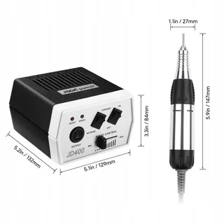 JSDA JD400 Professionele Nagelfrees 30000 RPM Manicure Pedicure — miniatuur 6