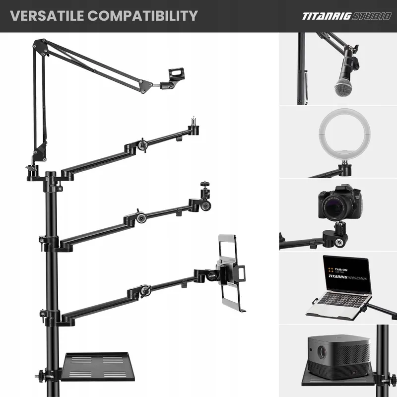 TARION Tafelstatief Camera Flexibele Arm Fotografie — foto 5