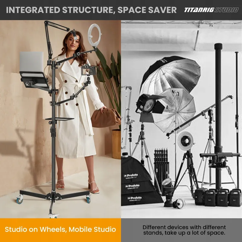 TARION Tafelstatief Camera Flexibele Arm Fotografie — foto 2