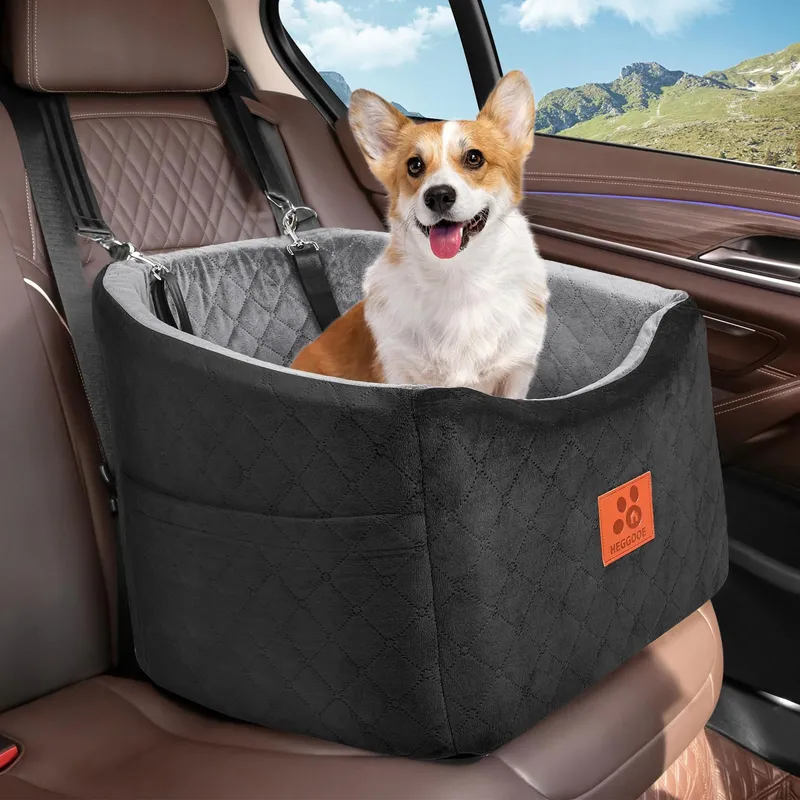 HEGGOOE Hondenautostoel Klein Middelgroot Memory Foam — foto 6