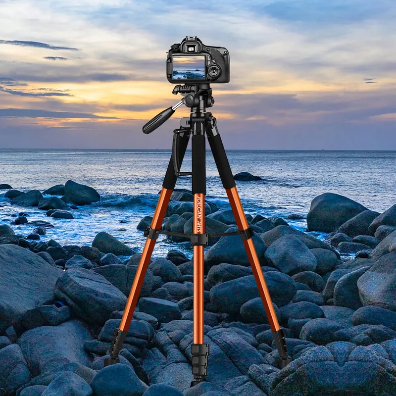 JOILCAN Camerastatief 187cm met Kop en Telefoonhouder — foto 7