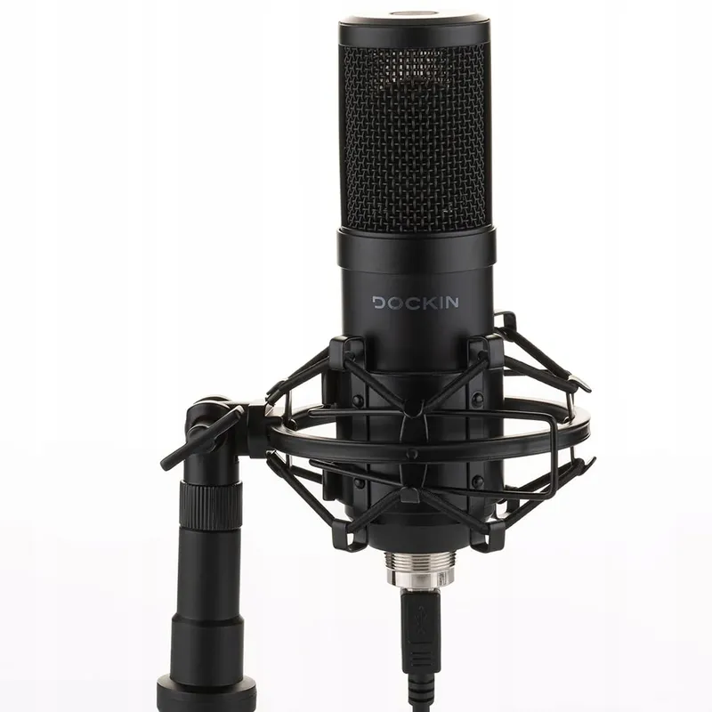 DOCKIN MP1000 USB Microfoon PC Mac Streaming Statief — foto 1