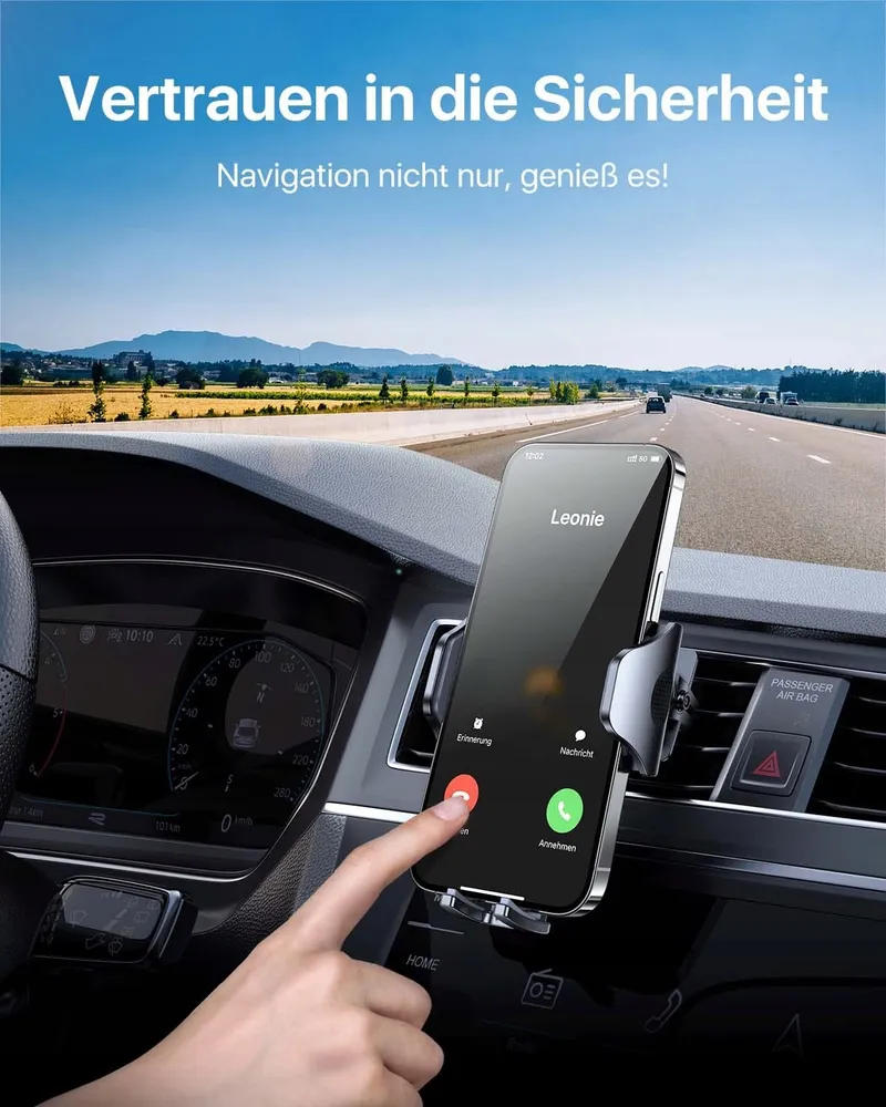 ANDOBIL Telefoonhouder Auto Ventilatie 360° iPhone 16 Pro Max Galaxy S24 — foto 5