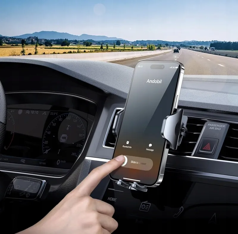ANDOBIL Telefoonhouder Auto Ventilatie 360° iPhone 16 Pro Max Galaxy S24 — foto 9