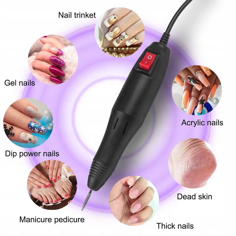 Elektrische Nagelfrees Manicureset 20000rpm — foto 2