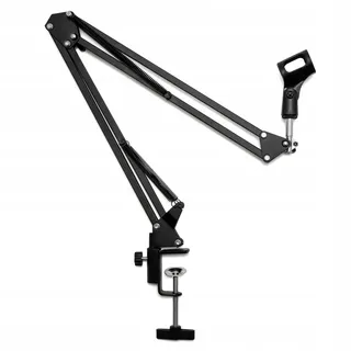 TIGER Verstelbare Microfoonarm Scharen Statief Studio — miniatuur 1