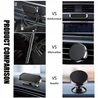 Magnetische Autohouder 360 voor iPhone Smartphone Android — miniatuur 2