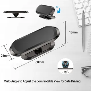 Magnetische Autohouder 360 voor iPhone Smartphone Android — miniatuur 6