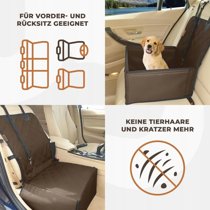 WUGLO Waterdicht Autostoeltje Kleine Middelgrote Honden — foto 6