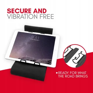 MACALLY STRAPMOUNT Hoofdsteunhouder Verstelbare Riem Tablet 11" — miniatuur 3