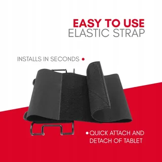 MACALLY STRAPMOUNT Hoofdsteunhouder Verstelbare Riem Tablet 11" — miniatuur 4