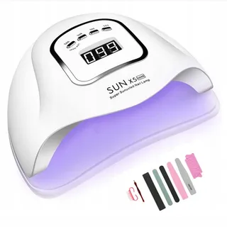 TIMPOU UV LED Nagellamp 150W Sensor LCD Timer — miniatuur 1