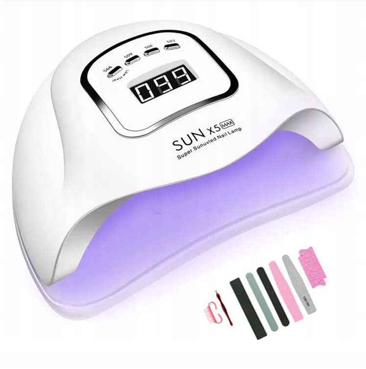 TIMPOU UV LED Nagellamp 150W Sensor LCD Timer β foto 1