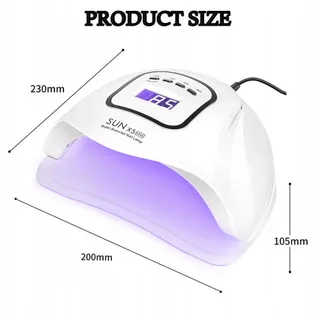 TIMPOU UV LED Nagellamp 150W Sensor LCD Timer — miniatuur 6