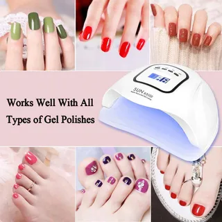 TIMPOU UV LED Nagellamp 150W Sensor LCD Timer — miniatuur 3