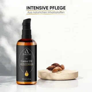 Ricinusolie Biologisch Koudgeperst Voor Haar — miniatuur 4