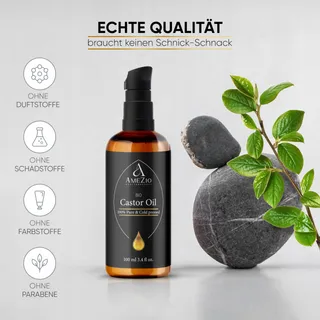 Ricinusolie Biologisch Koudgeperst Voor Haar — miniatuur 3