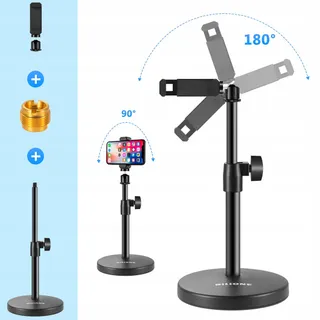 BILIONE 101S Microfoonstandaard 3-in-1 Microfoonclip Telefoonclip — miniatuur 5