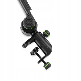 GRAVITY Tafelmicrofoonarm Klem 15-54mm Zwart — miniatuur 2