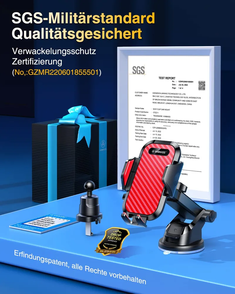 VANMASS Autohouder Verstelbaar Voor Telefoon iPhone — foto 2
