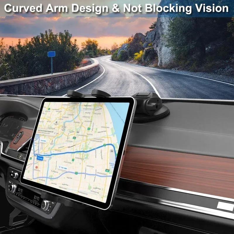 CUXWILL Autohouder Tablet Telefoon 4-13 Inch iPad Samsung — foto 7