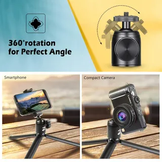 ZEADIO Metalen Statief Met Kogelkop Voor Gimbals En Camera's — miniatuur 4