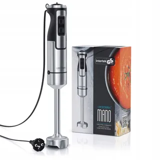 ARENDO Staafmixer 1000W RVS Traploze Snelheidsregeling Turbo — miniatuur 7