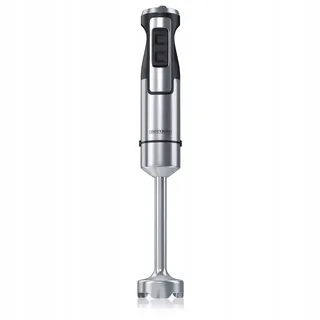 ARENDO Staafmixer 1000W RVS Traploze Snelheidsregeling Turbo