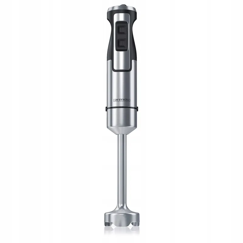 ARENDO Staafmixer 1000W RVS Traploze Snelheidsregeling Turbo — foto 1
