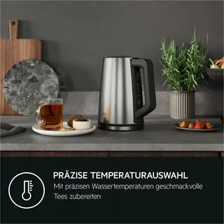 AEG Waterkoker 2400W 5 Temp. 1,7L Roestvrij Staal — miniatuur 8