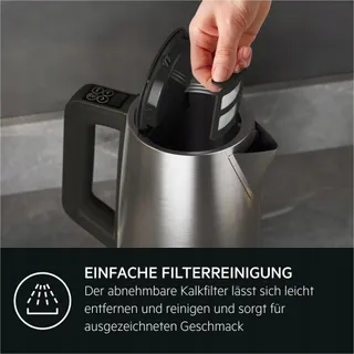 AEG Waterkoker 2400W 5 Temp. 1,7L Roestvrij Staal — miniatuur 7