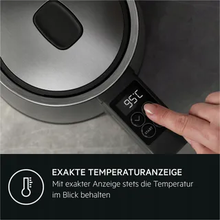 AEG Waterkoker 2400W 5 Temp. 1,7L Roestvrij Staal — miniatuur 6