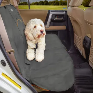 KURGO Waterdichte Achterbankmat voor Honden Universeel 140cm Grijs — miniatuur 1