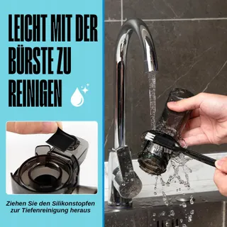 VENTRAY Ginnie Slow Juicer 100W Hemelsblauw — miniatuur 4