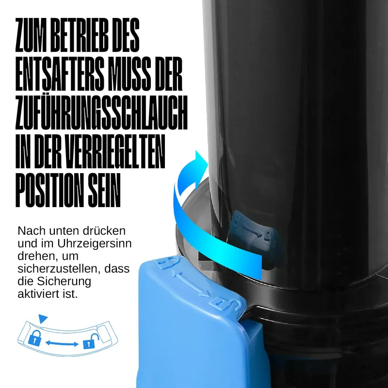 VENTRAY Ginnie Slow Juicer 100W Hemelsblauw — foto 5