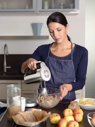 VINATO Handmixer 300W 6 Snelheden 2 Gardes en Deeghaken — miniatuur 7