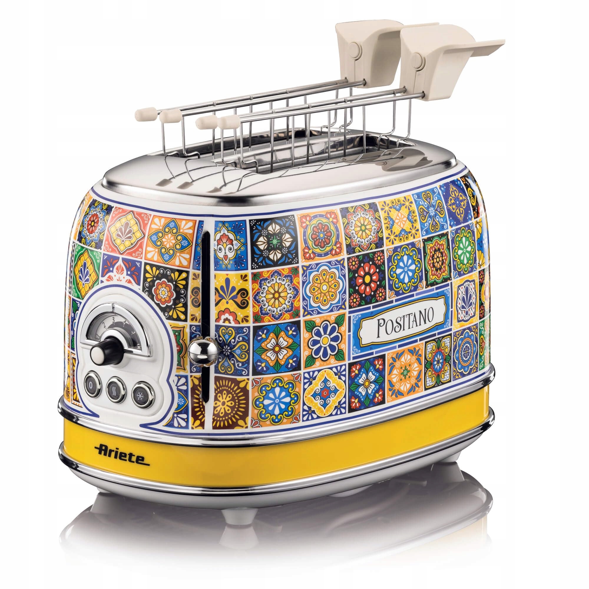 ARIETE Positano Broodrooster 2-Sleuf 6 Standen 810W