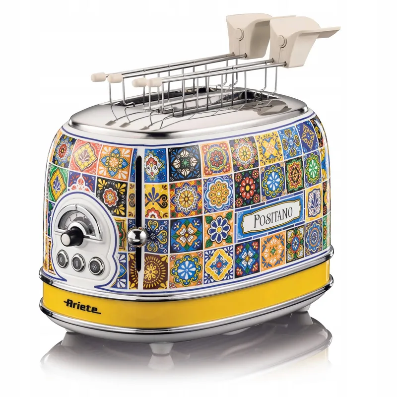 ARIETE Positano Broodrooster 2-Sleuf 6 Standen 810W — foto 1