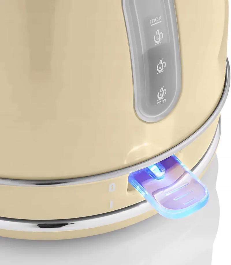 SWAN Retro Waterkoker 1,8L Vintage 3000W Creme — foto 8