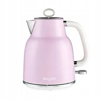 SALTER Retro Waterkoker 1,7L 3kW 360° Basis Kalkfilter Roze — miniatuur 1