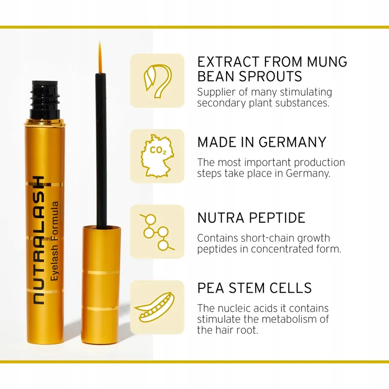 NUTRALASH Mascara en Wimperserum Set Lang Dicht 5ml 3ml — foto 5