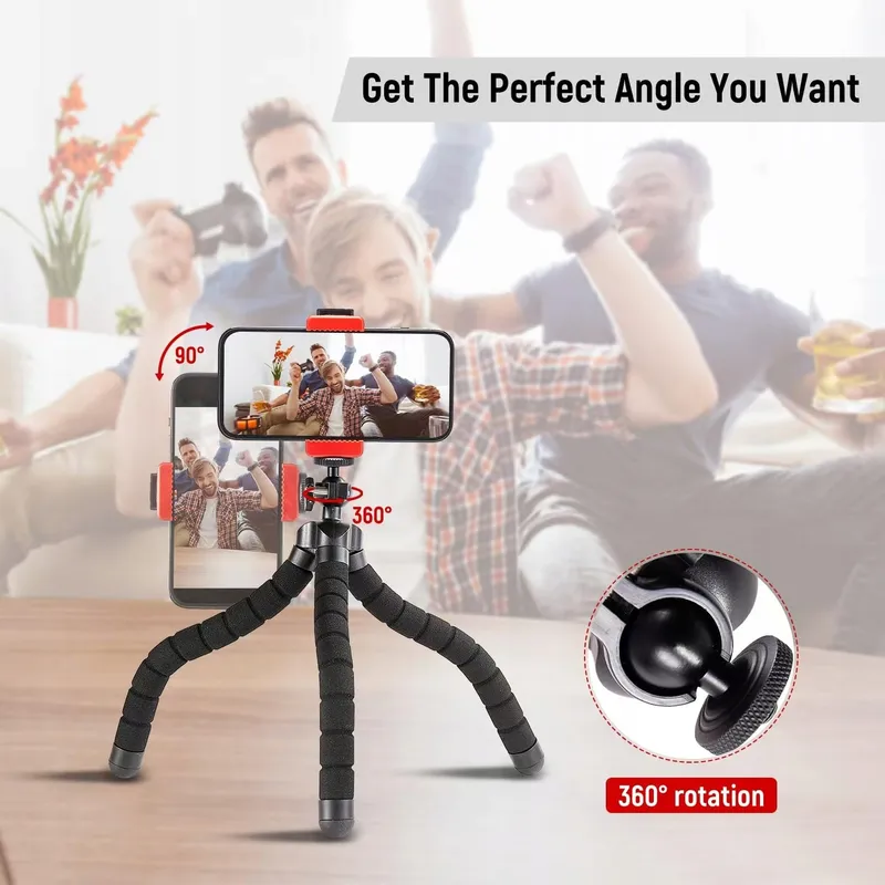 ATAY Mini Reisstatief Telefoon Flexibel voor GoPro Camera's — foto 5